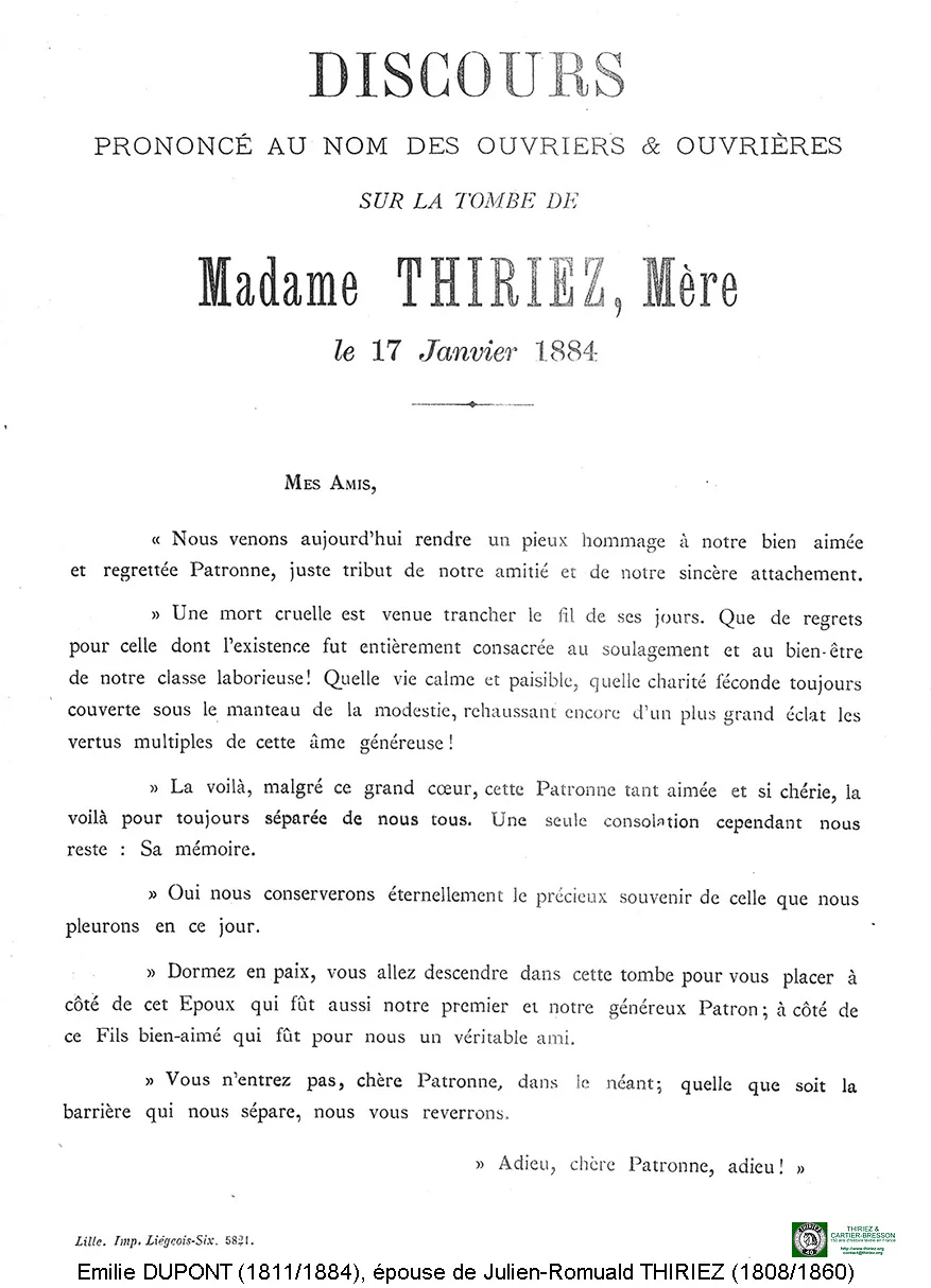 Document du fonds du musée TCB
