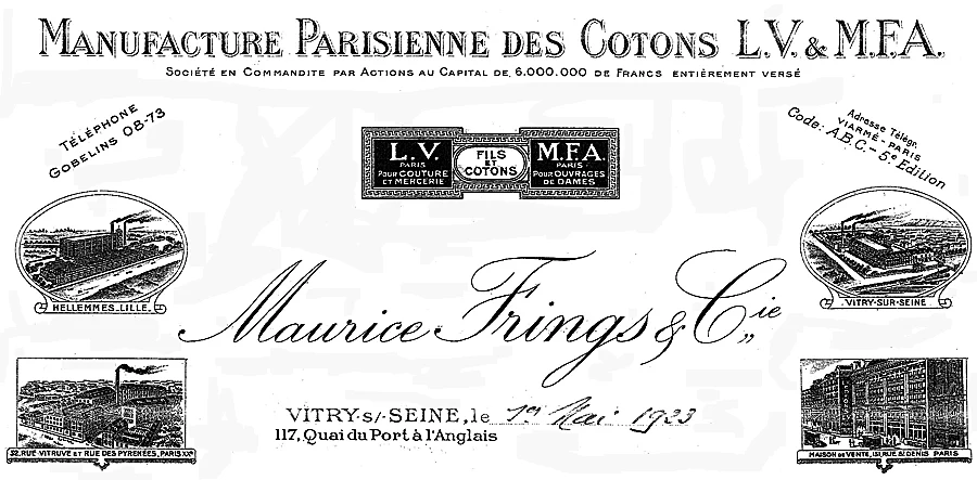 Document du fonds du musée TCB