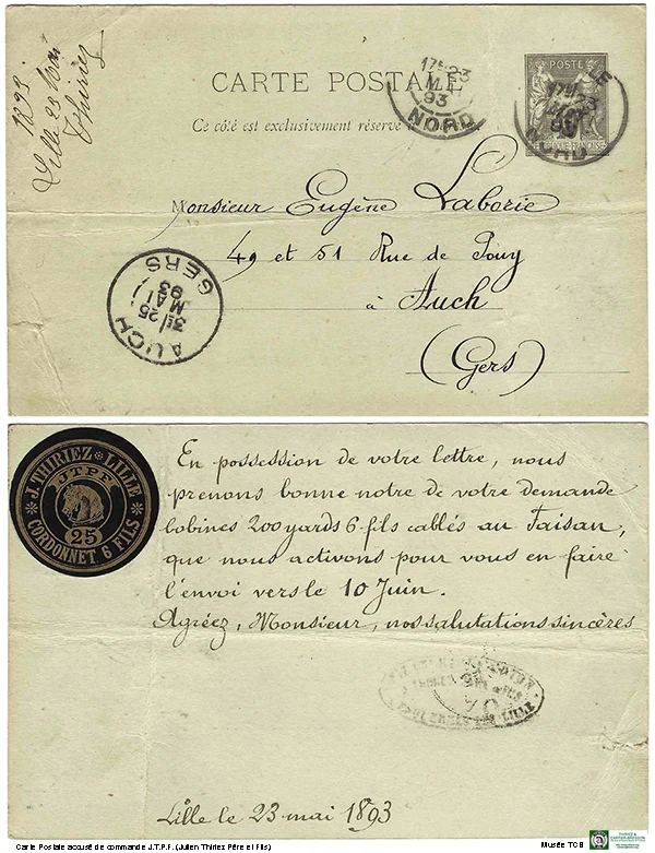 Document du fonds du musée TCB