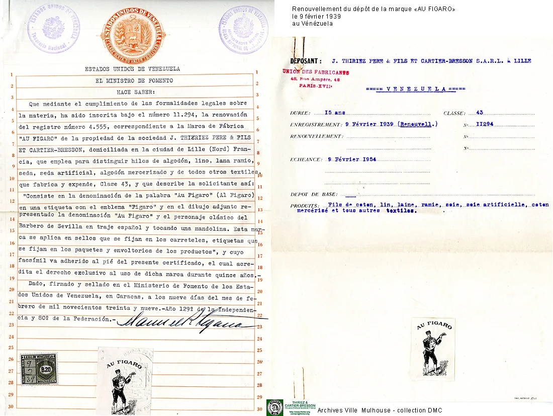 Document du fonds du musée TCB