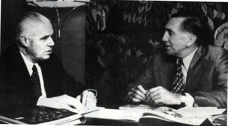 Jacques Biosse Duplan et Gerard THIRIEZ