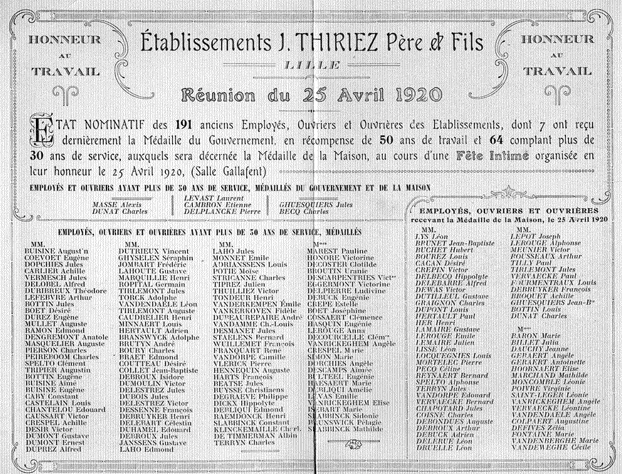 Document du fonds du musée TCB