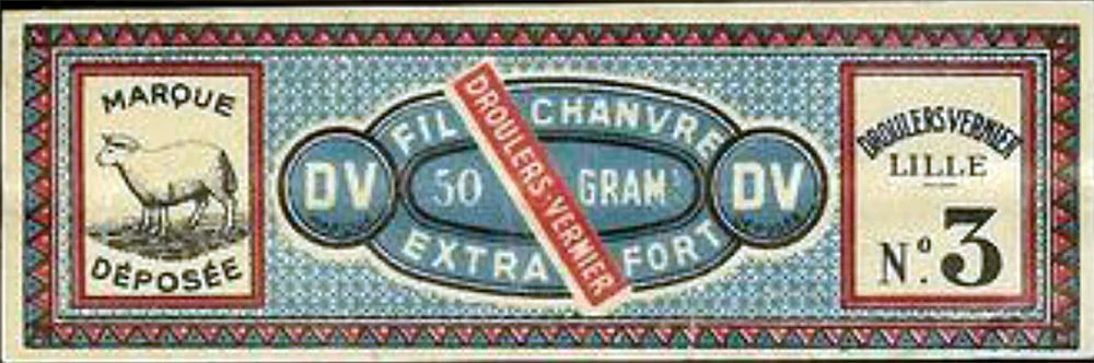 Etiquette Droulers-Vernier