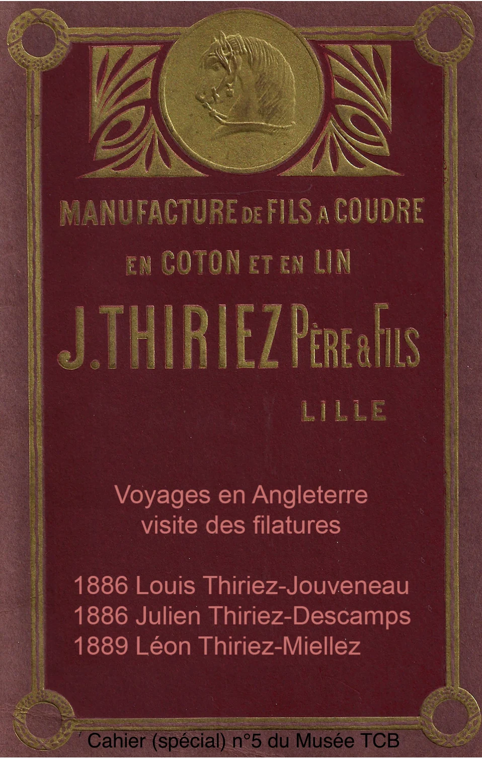 Page 1 des carnets de voyages en Angleterre