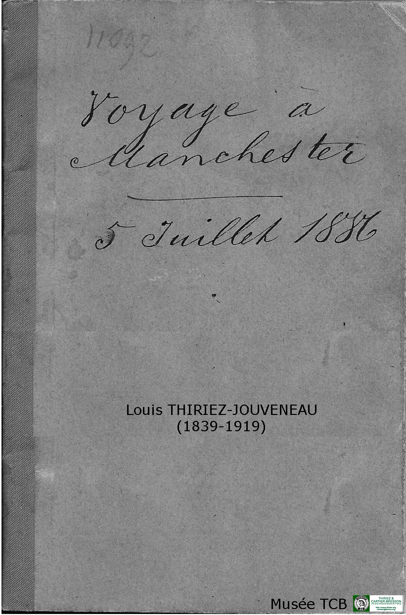 Page 3 des carnets de voyages en Angleterre