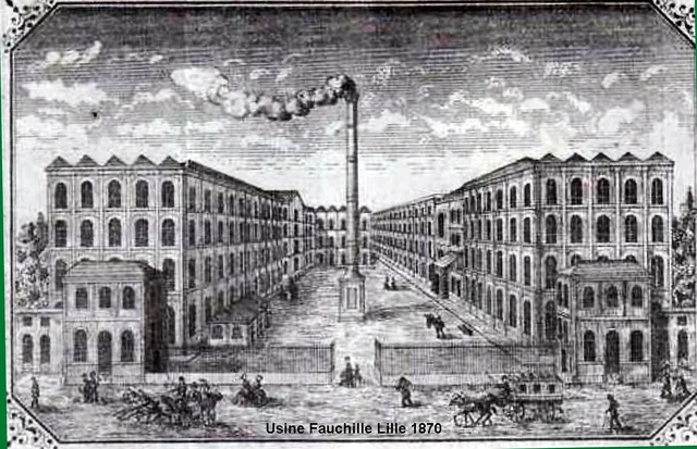 Usine Fauchille Lille1870