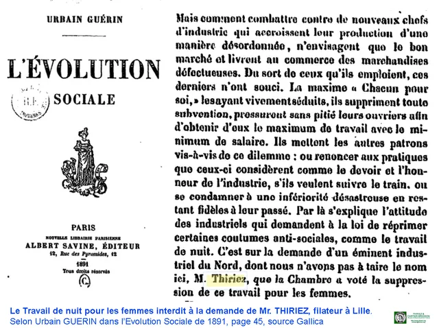 La filature JTPF et le travail de nuit des ouvrières