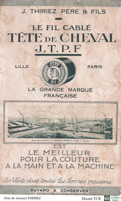 Buvard JTPF : un objet rare