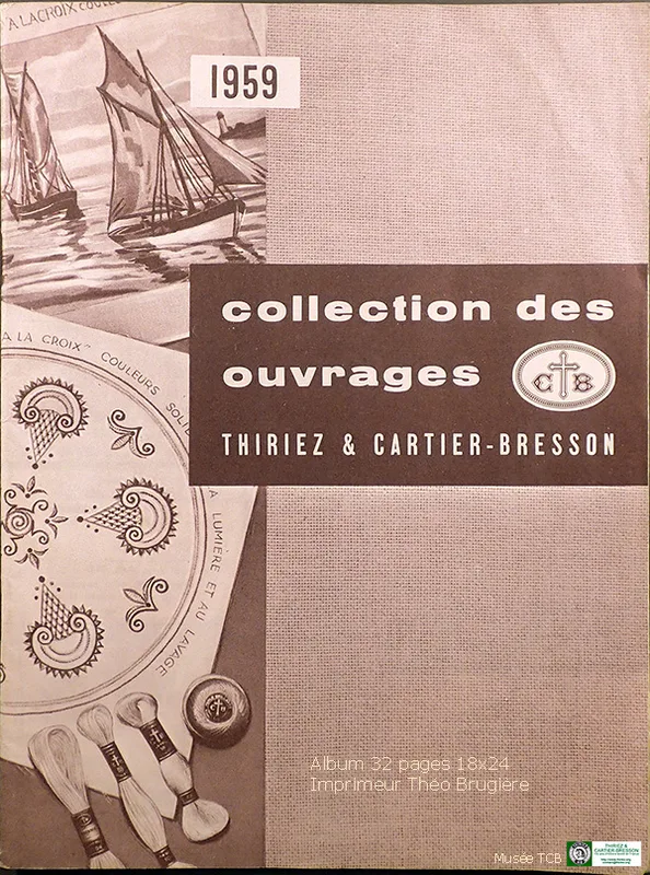Collection des ouvrages TCB de 1959