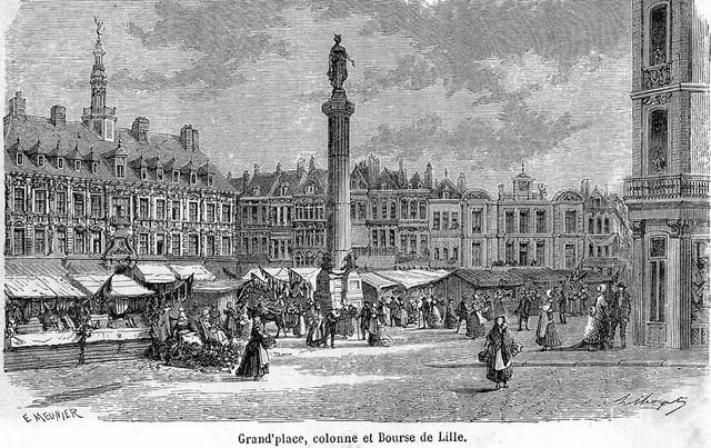 Lille Grandplace1880