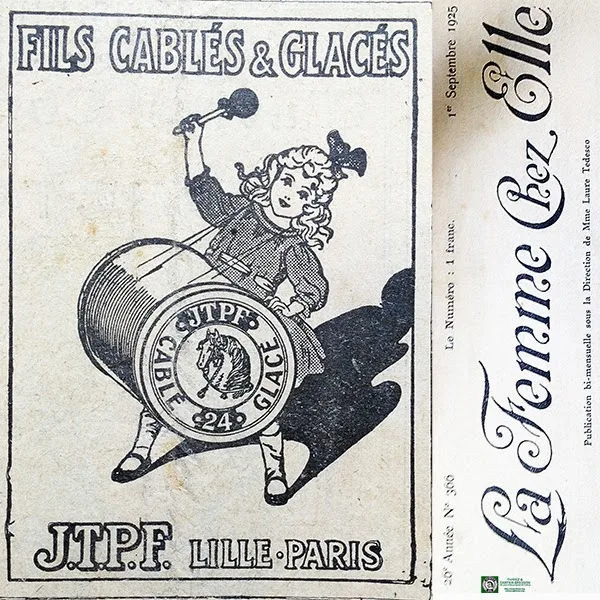 Deux publicités de 1925