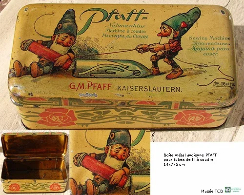 Boite métal PFAFF