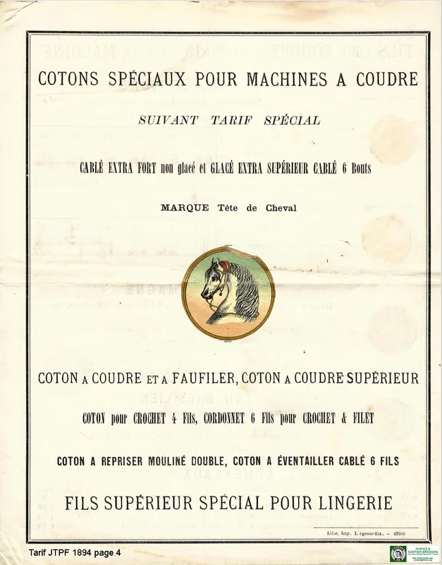 Tarif JTPF de 1894